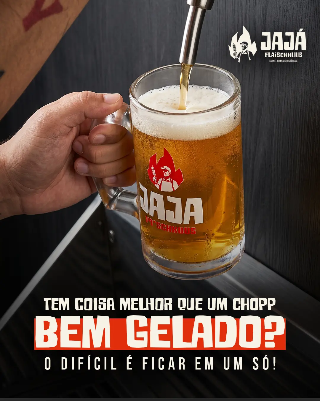 Exemplo de conteúdo para redes sociais criado pela Jump — peça 02